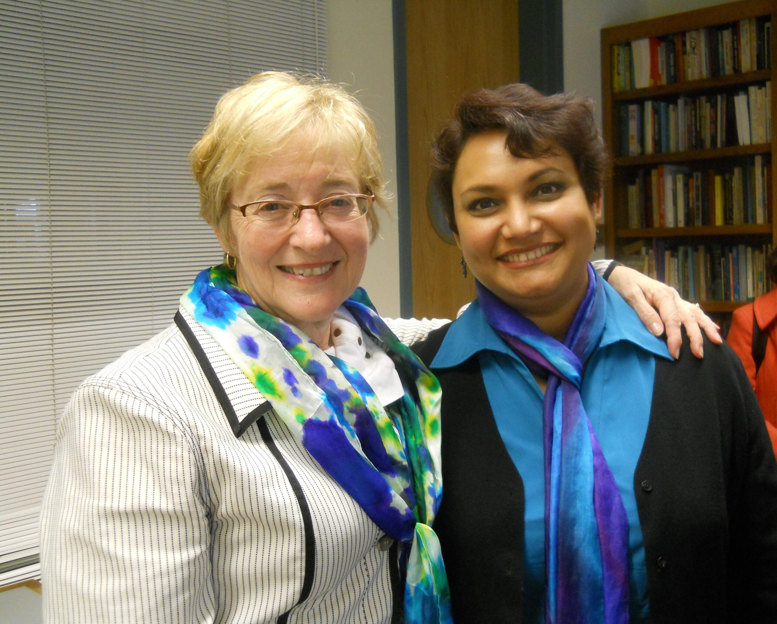 Dr. Farhana Sultana hosting Maude Barlow, Recipient of the 2005 Right Livelihood Award, at Syracuse University, 2011