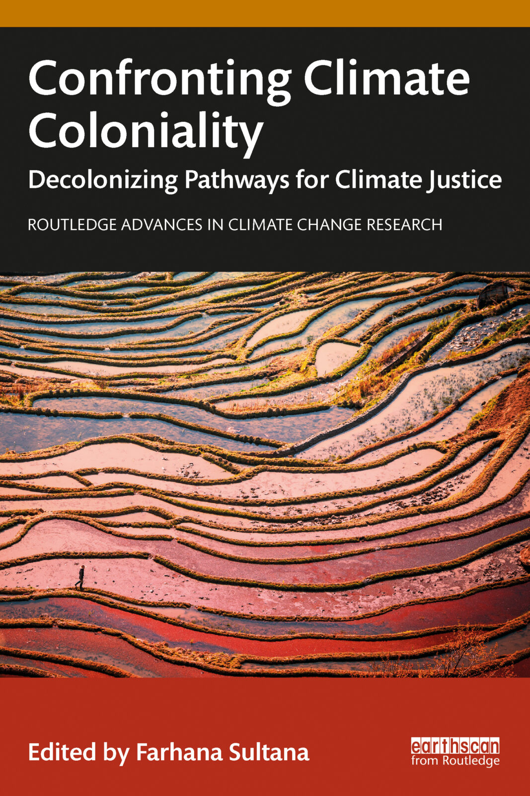 Book cover: Confronting Climate Coloniality